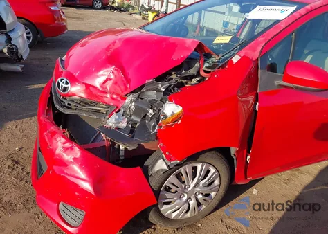 2013 Toyota Yaris Le из США, поврежденный, VIN JTDKTUD32DD555865